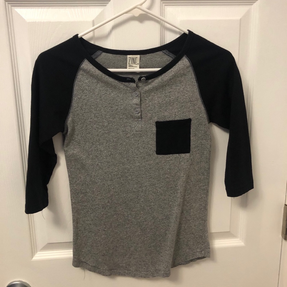Zine Baseball Tee